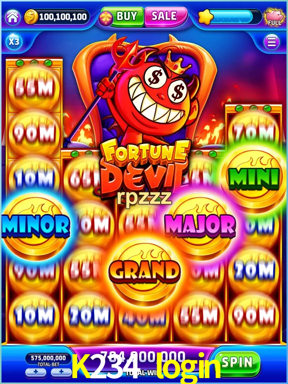 K234 login — galeri tampilan Resmi APK